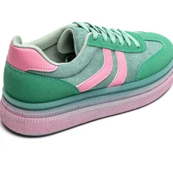 Agnes dame sneakers 8999 - Green