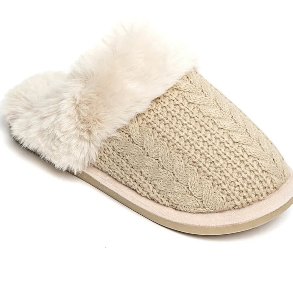 Aisha dame hjemmesko 5284 - Kaki