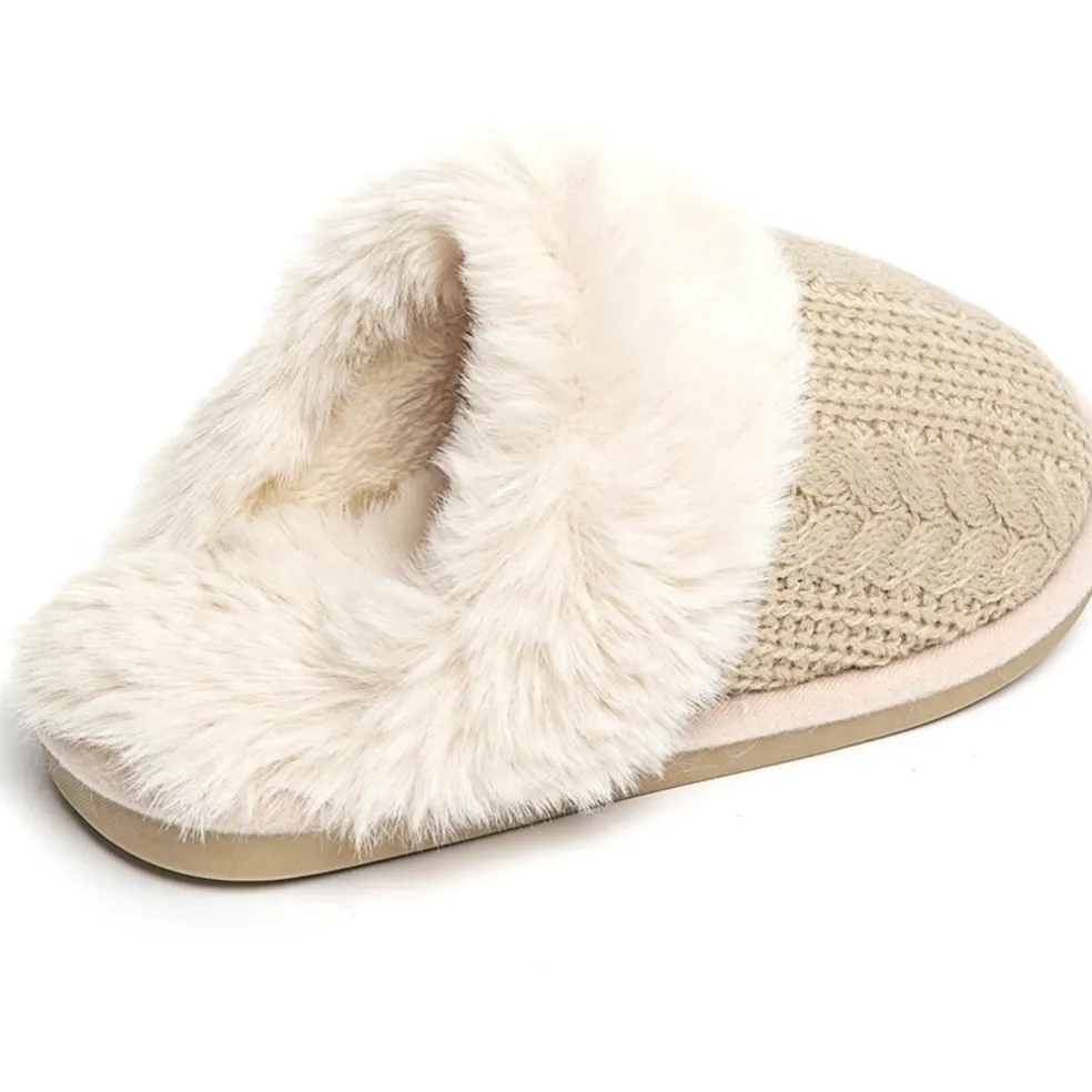 Aisha dame hjemmesko 5284 - Kaki