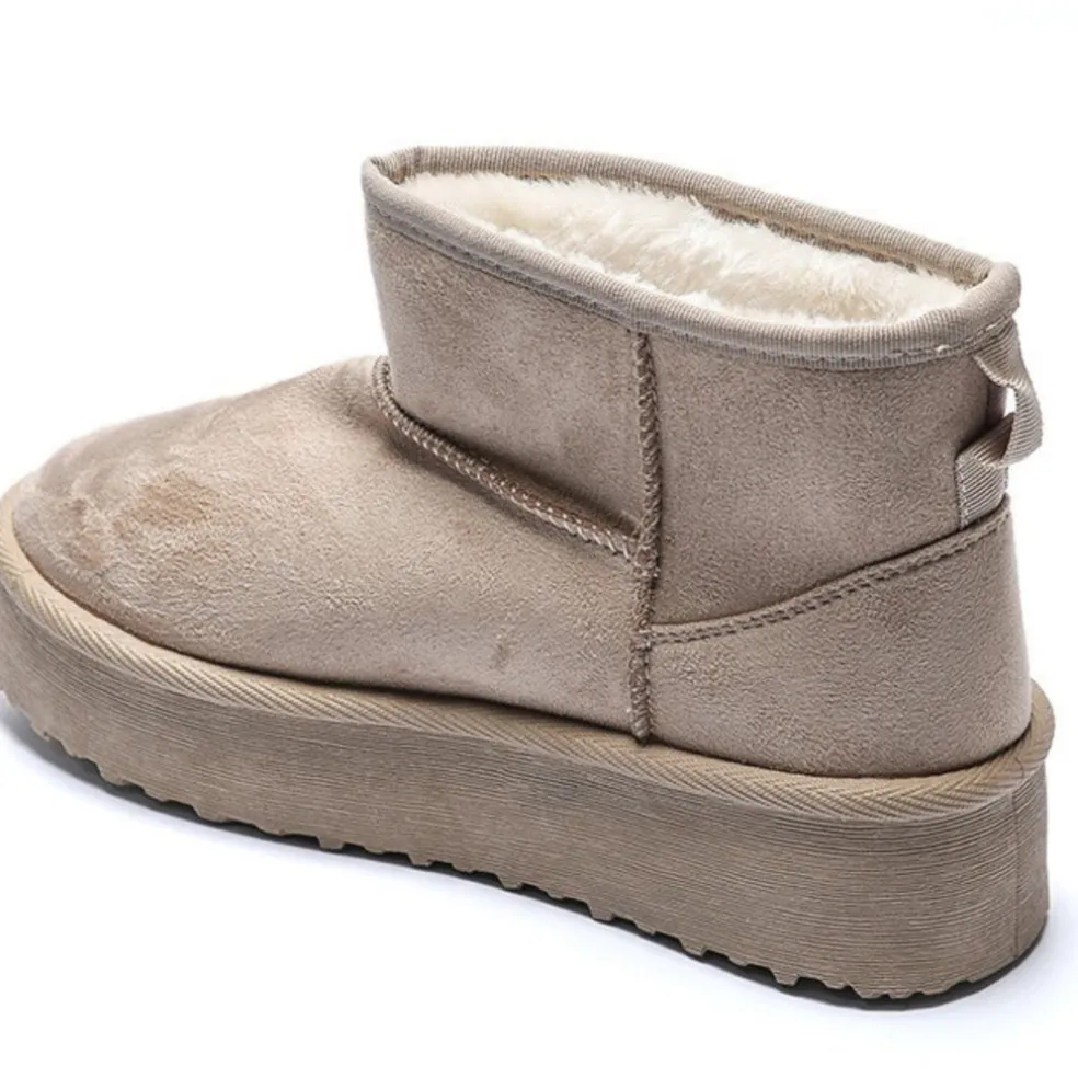 Ariane dame bamsestøvler WD145 - Beige