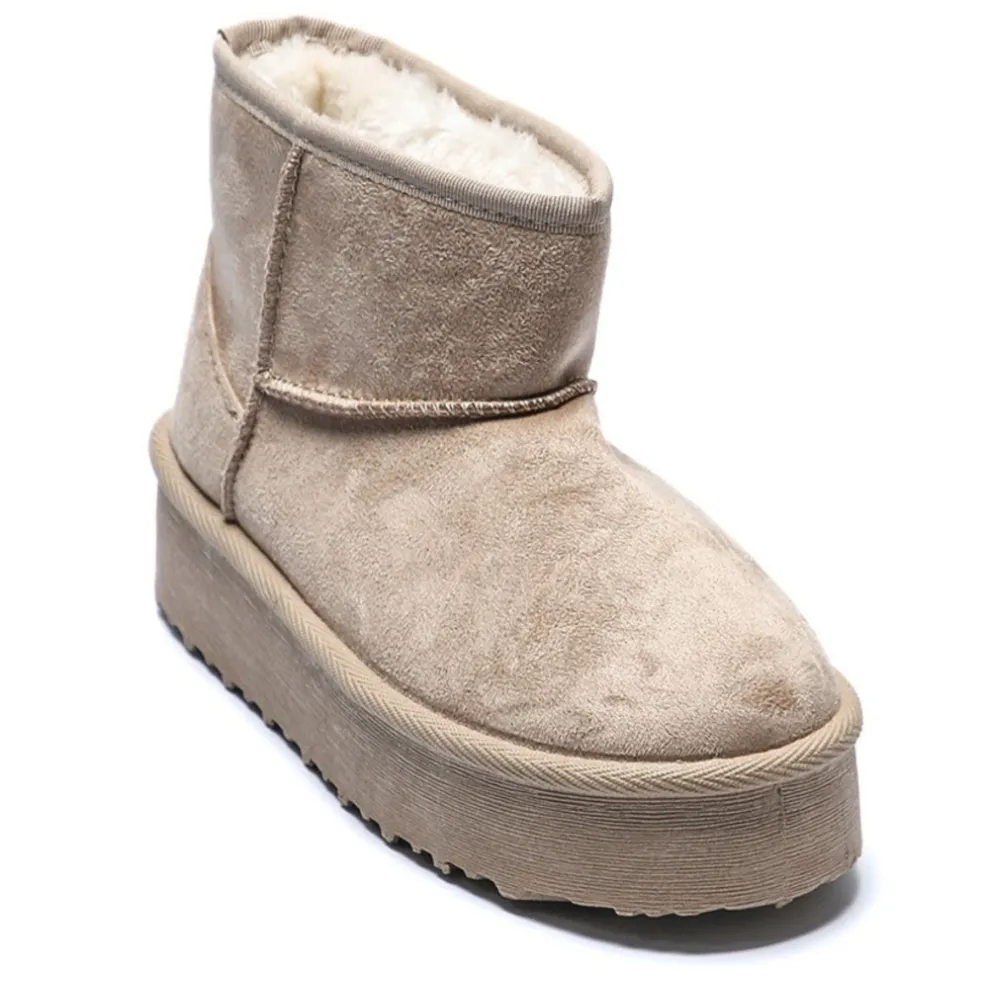 Ariane dame bamsestøvler WD145 - Beige