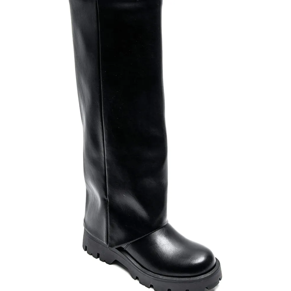 Aubine dame støvler 7652A - Black