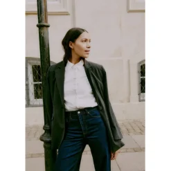 B.young dame blazer BYDANTA - Black Melange