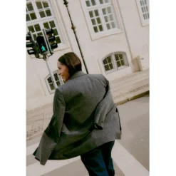 B.young dame blazer BYDANTA - Black Melange