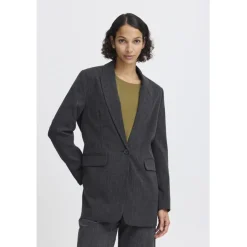 B.YOUNG dame blazer BYDANTA - Black Melange