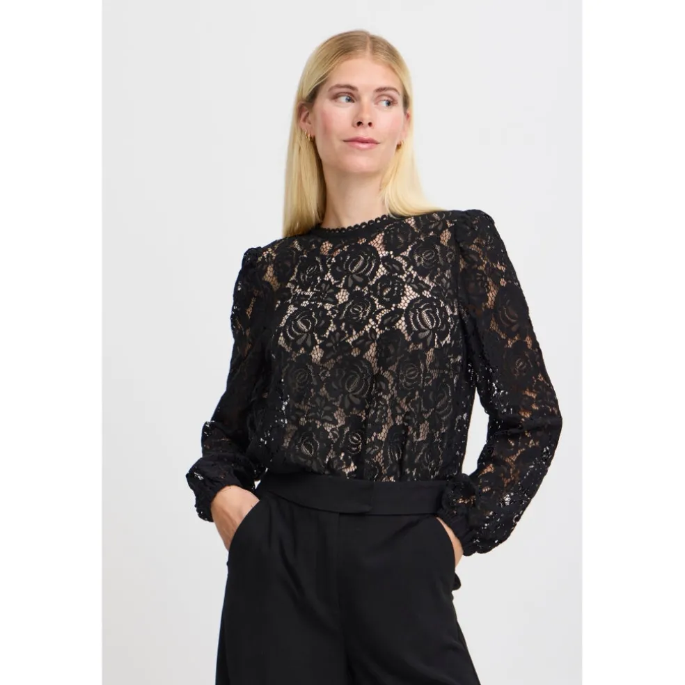 B.YOUNG Dame Bluse BXGILACE - Black