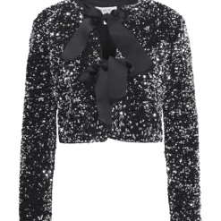 B.YOUNG dame bluse BYPAILLET - Silver Sequin Mix