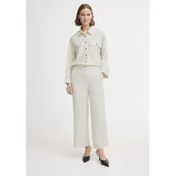 B.YOUNG dame bukser BYDANNIA - Birch Mix