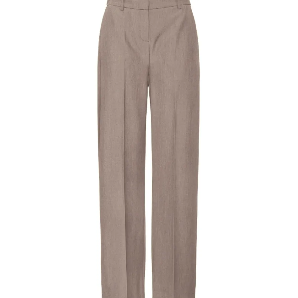 B.YOUNG DAME BUKSER BYDANTA - Walnut Melange