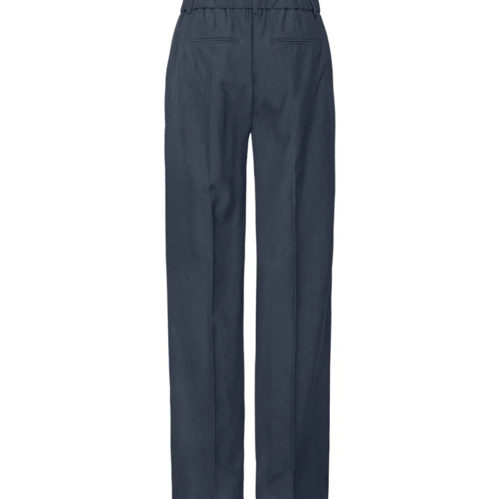 B.YOUNG DAME BUKSER BYDANTA - Navy Blazer MELANGE