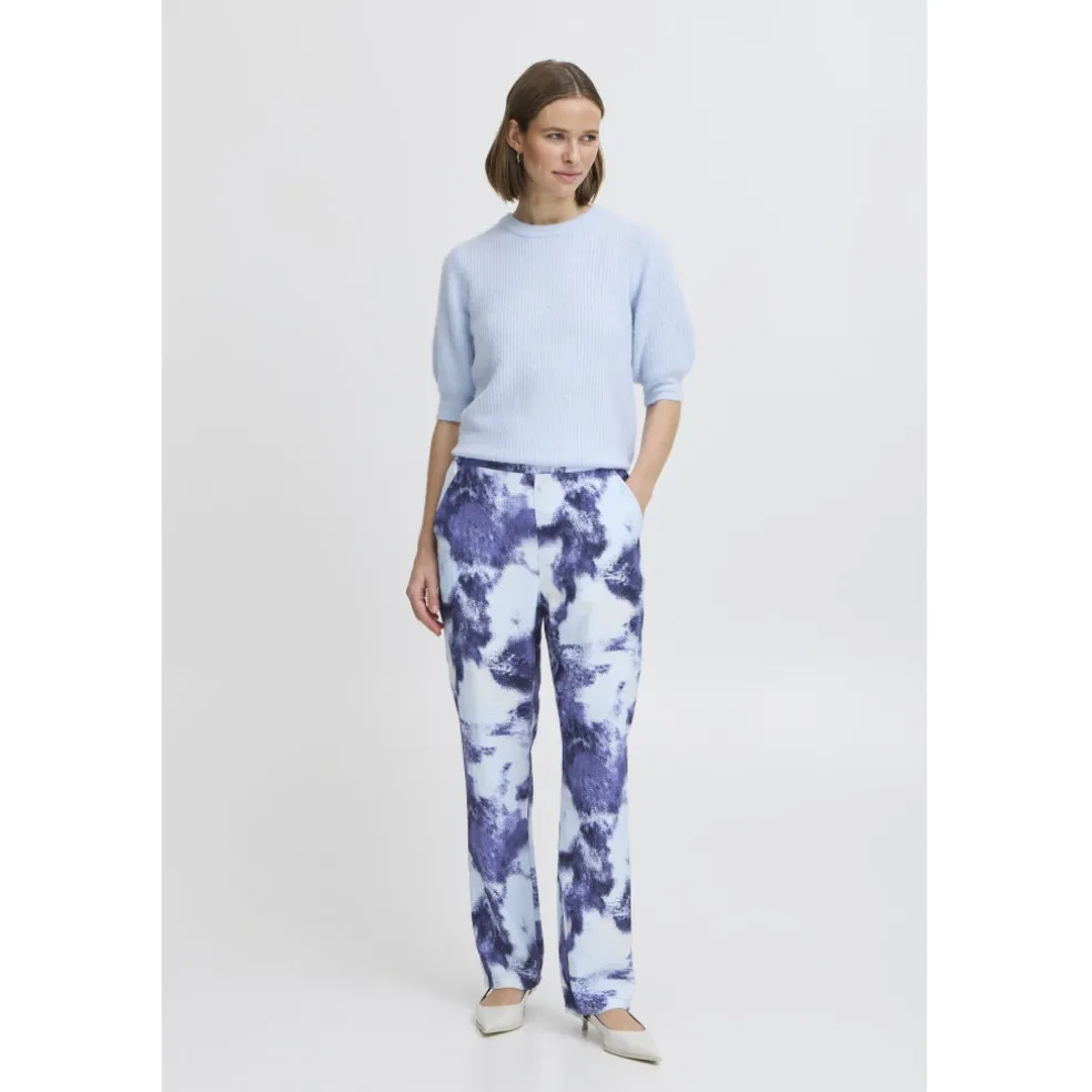 B.YOUNG dame bukser BYIBINE - Medieval Blue Blur