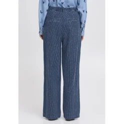 B.YOUNG dame bukser BYKANILLA - Mid Blue Denim