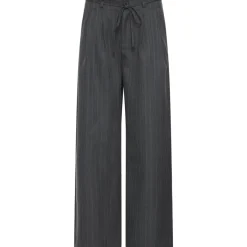 B.Young dame bukser BYXDAYO - dark grey stripes