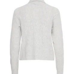 B.YOUNG dame cardigan BYMIFFA - Light Grey Melange