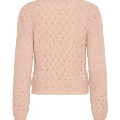 B.YOUNG DAME CARDIGAN BYNADIKA - Pale Mauve Melange