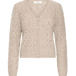 B.YOUNG DAME CARDIGAN BYNADIKA - String Melange
