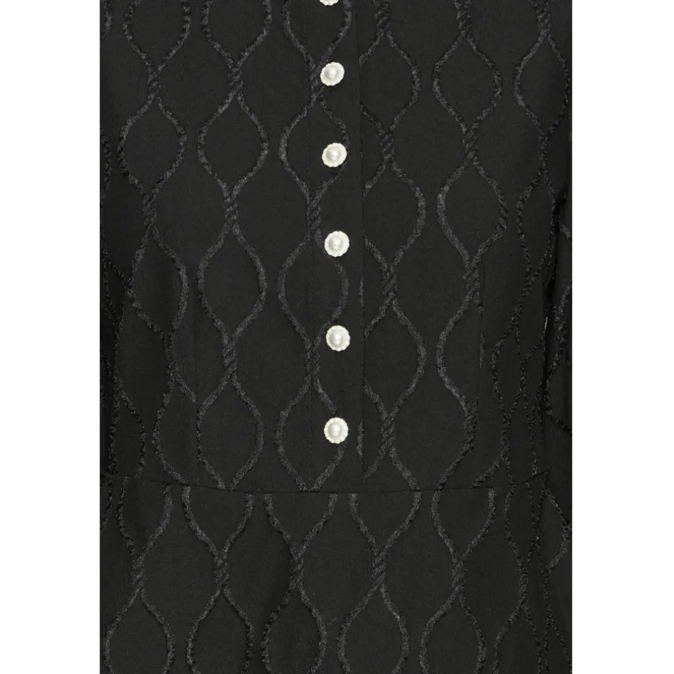 b.young dame kjole BYDESMORA - True Black