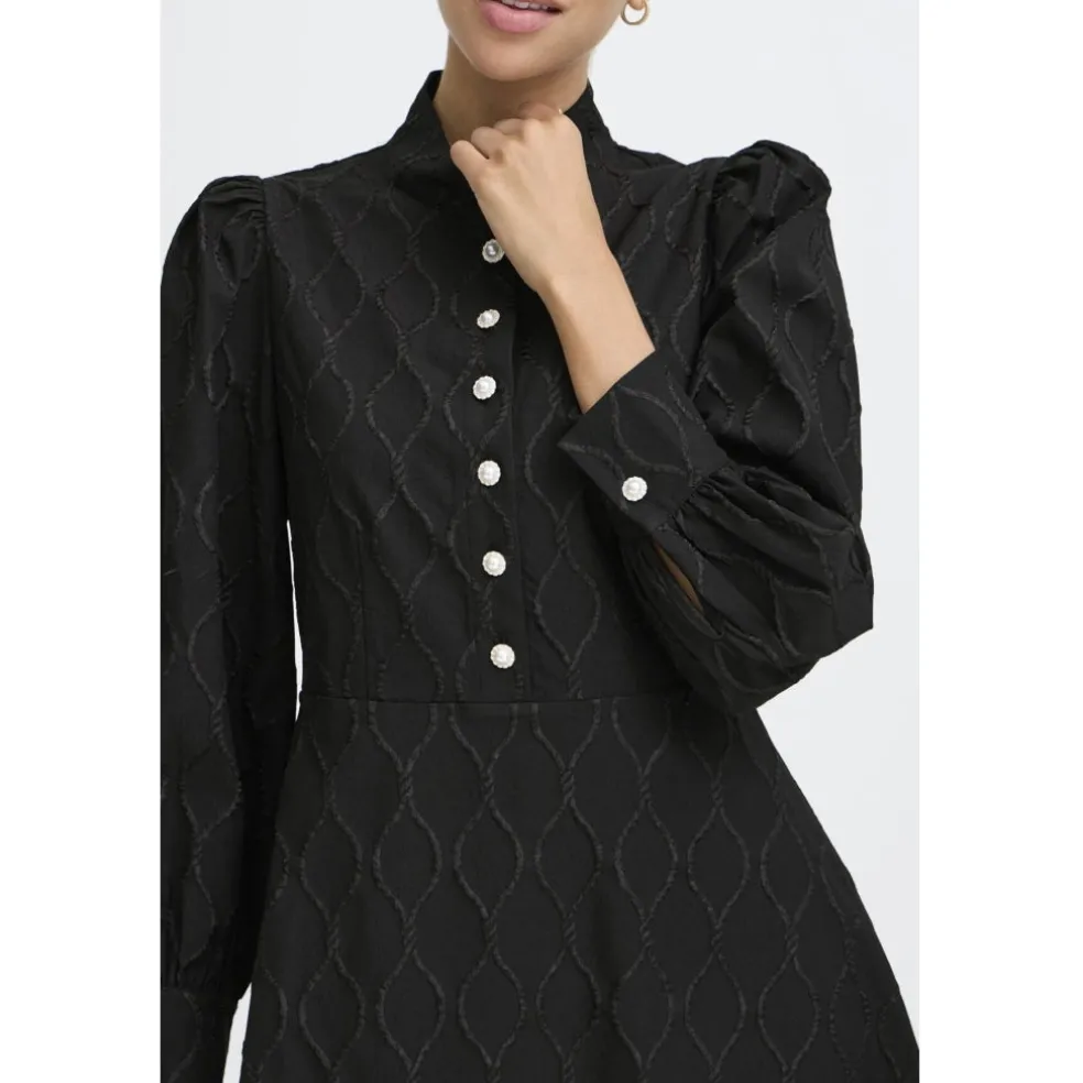 b.young dame kjole BYDESMORA - True Black