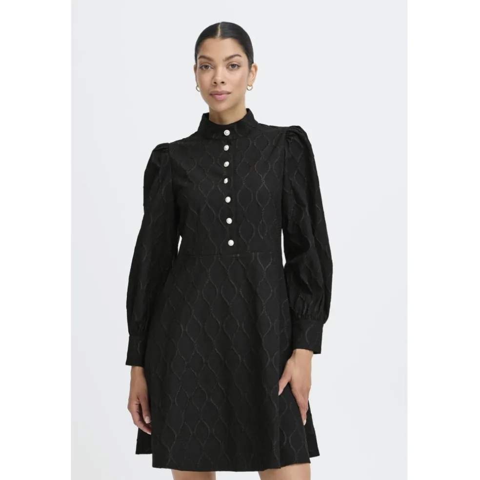 b.young dame kjole BYDESMORA - True Black