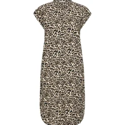 B.YOUNG dame kjole BYFALAKKA - Rainy Day Leopard Mix