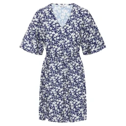 B.YOUNG dame kjole BYIBINE - Medieval Blue Ditsy Mix