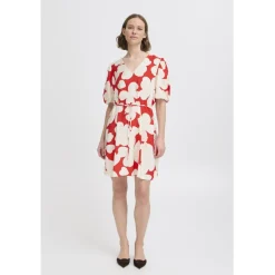 B.YOUNG dame kjole BYIBINE - Flame Flower Mix