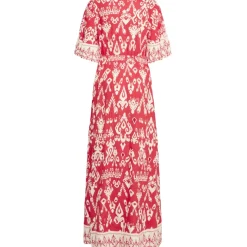 B.YOUNG dame kjole BYJASMINA - Flame Scarlett Eth Mix