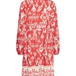 B.YOUNG dame kjole BYJASMINA - Flame Scarlett Eth Mix