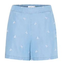 B.YOUNG dame shorts BYKOSMO - Light Blue Denim