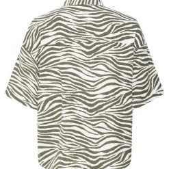 B.YOUNG dame skjorte BYFALAKKA - Animal Kalamata Mix