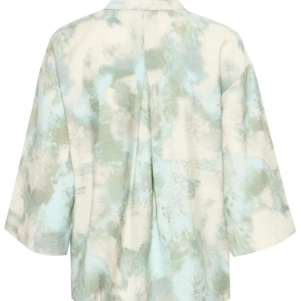 B.YOUNG dame skjorte BYIBINE - Blue Haze Blur