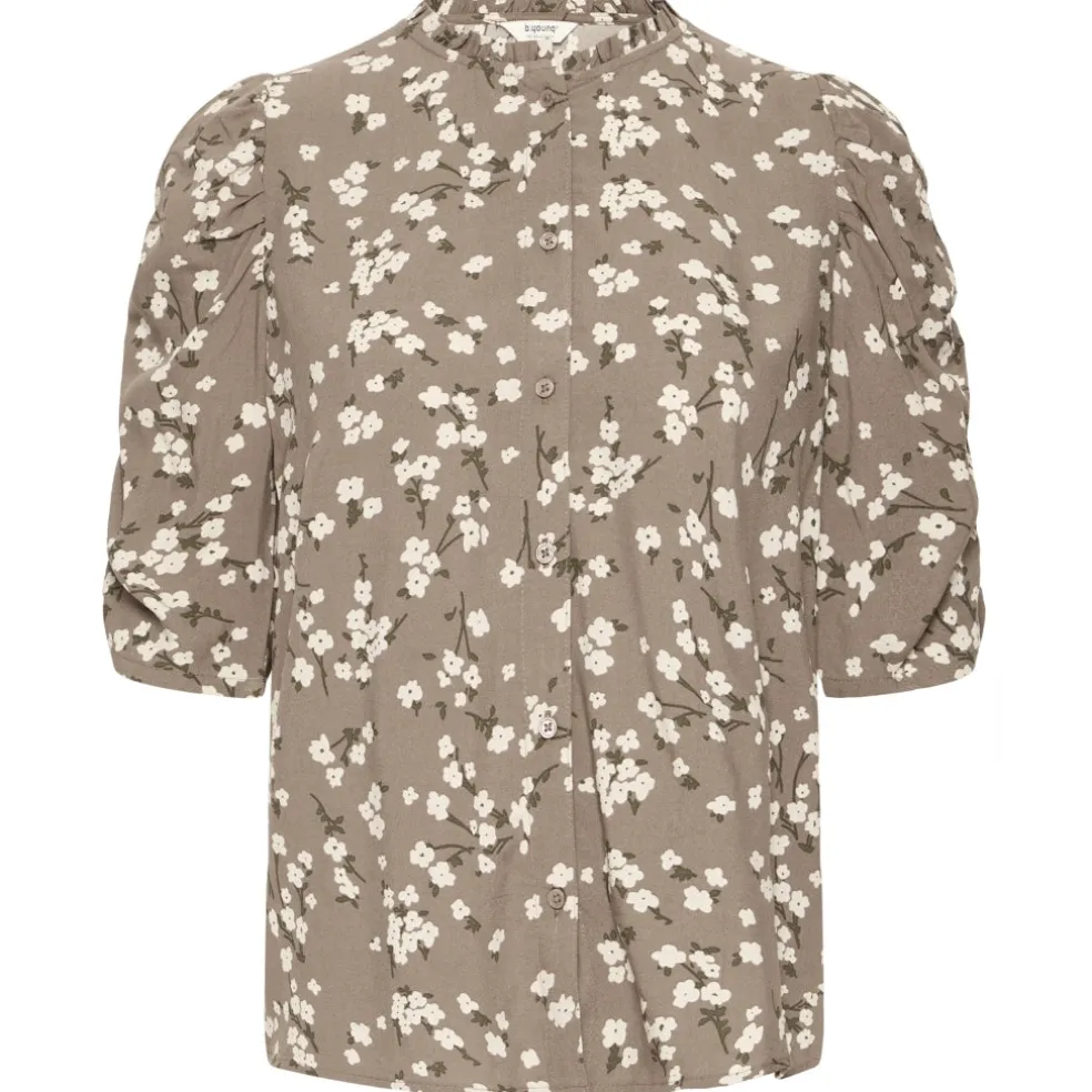 B.YOUNG Dame Skjorte BYJOSA - Walnut Floral Mix