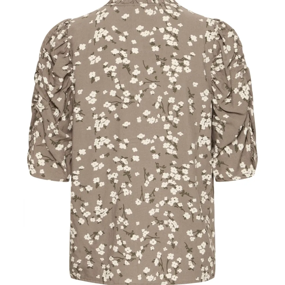 B.YOUNG Dame Skjorte BYJOSA - Walnut Floral Mix