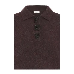 B.young dame strik kjole BYOMEA - PORT ROYALE MELANGE