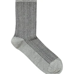 B.YOUNG dame strømper BAWLI - Sharkskin Needledrop Mix