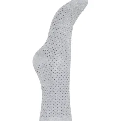 B:YOUNG dame strømper BAWLI - Grey Dots Sock