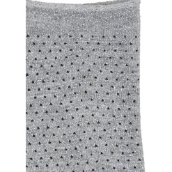 B:YOUNG dame strømper BAWLI - Grey Dots Sock