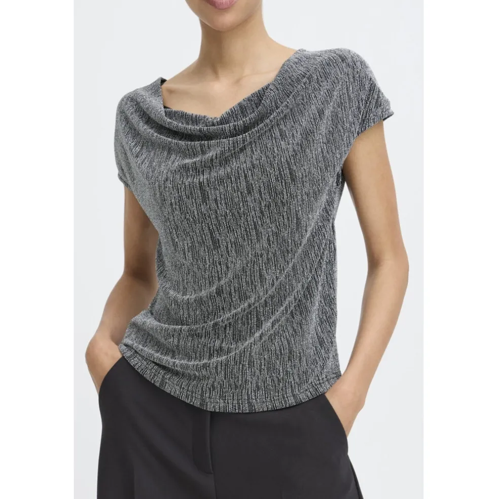 b.young dame top BYSHILOH - Silver