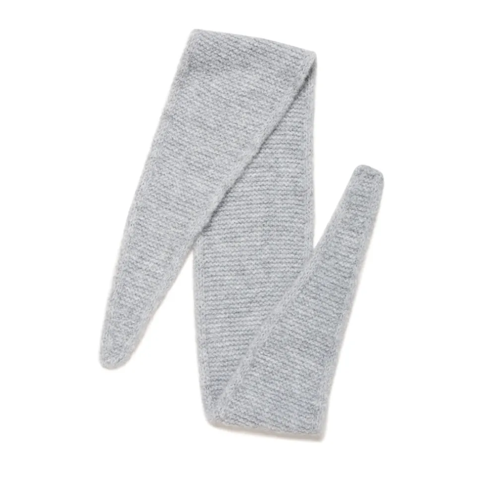 B.Young dame tørklæde BYVALMA - Light Grey Melange