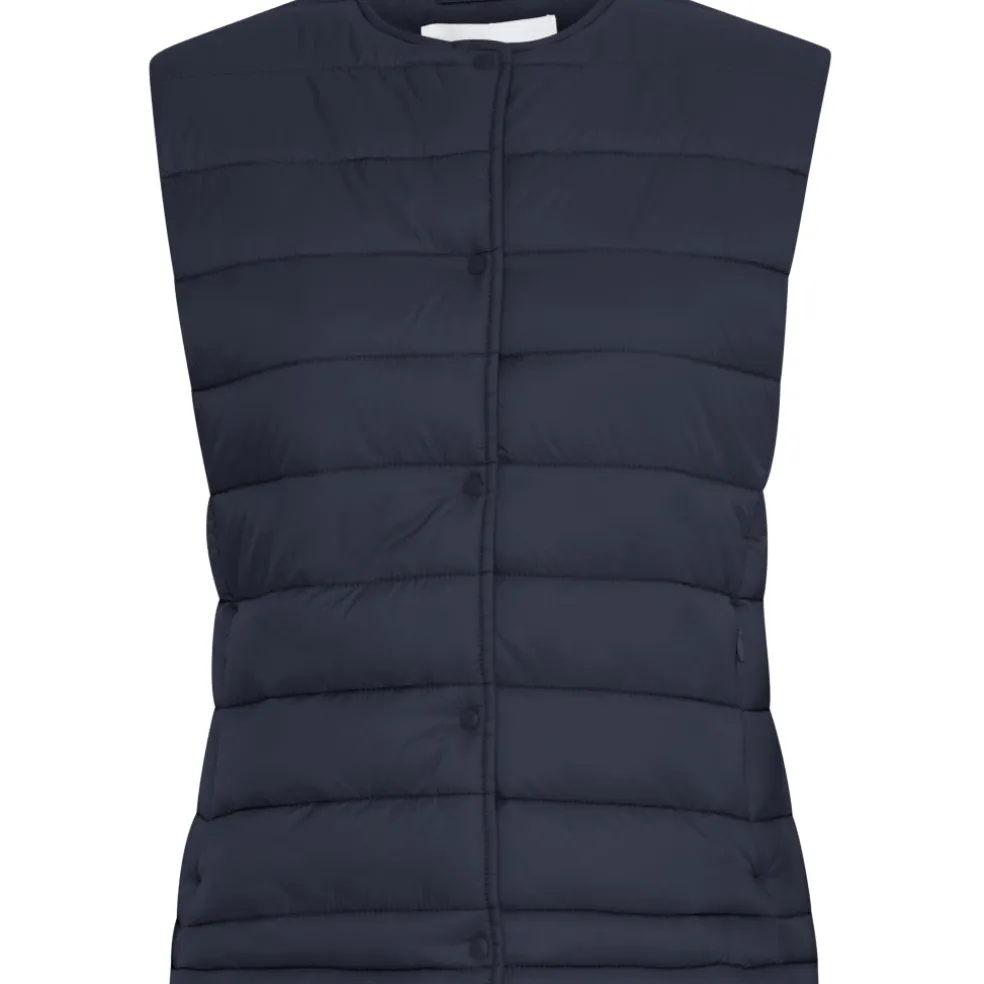 B:YOUNG dame vest BYBERTA - Blue