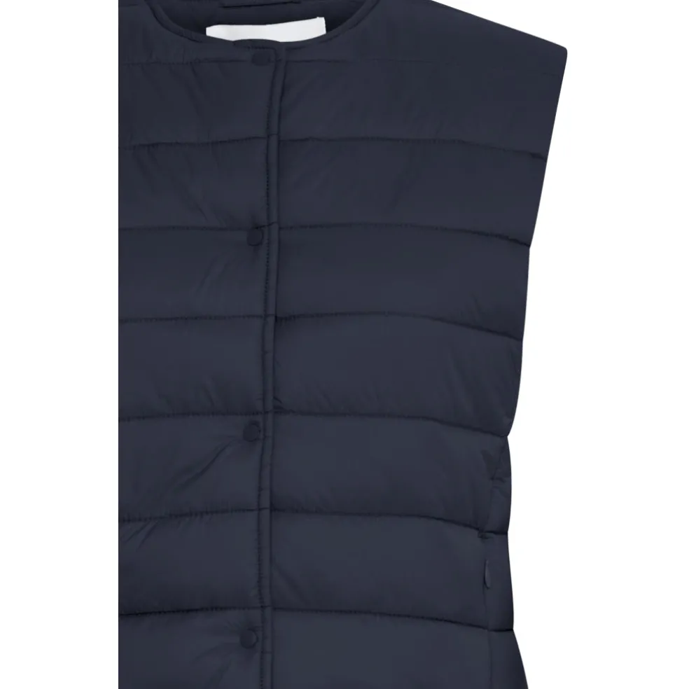 B:YOUNG dame vest BYBERTA - Blue