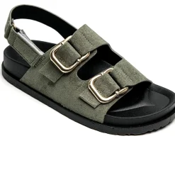 Caprine Dame Sandaler 3776 - Green