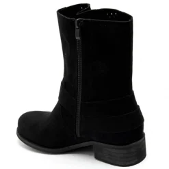 Celine Dame bikerstøvler 9635A - Black