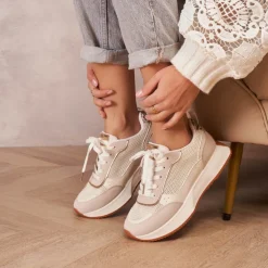 Dagmar dame sneakers 8960 - Beige