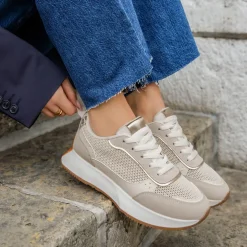 Dagmar dame sneakers 8960 - Beige