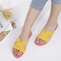 Dame sandal 5121 - Yellow