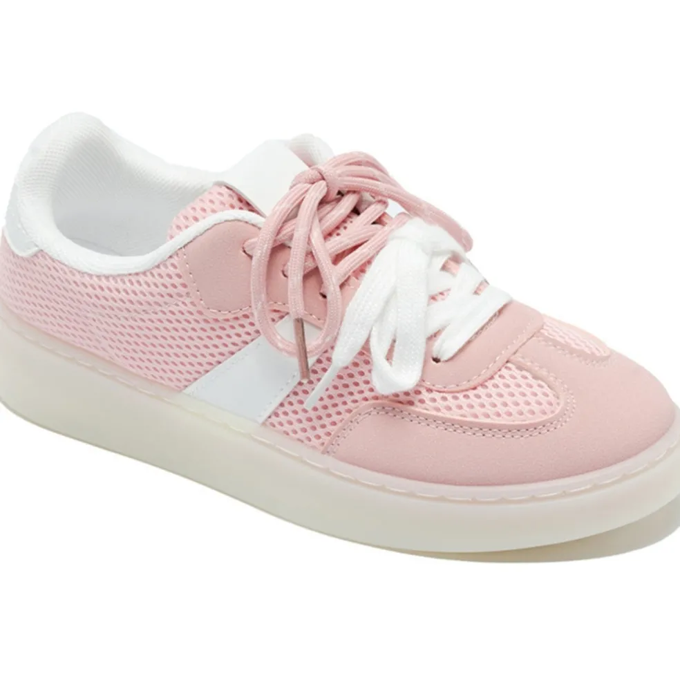 Delia dame sneakers 6501 - Pink