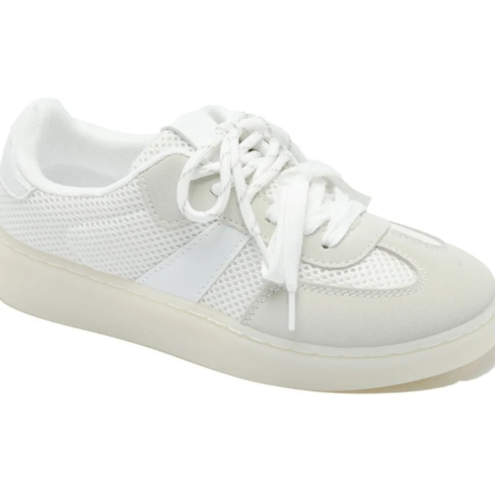 Delia dame sneakers 6501 - White