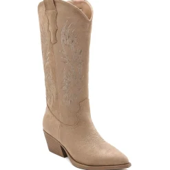 Dina dame støvler 6398A - Kaki