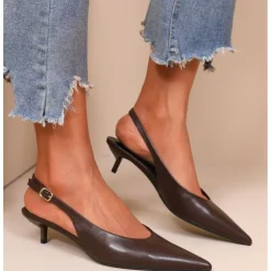 Eila dame stiletter H8-1021E - Brown